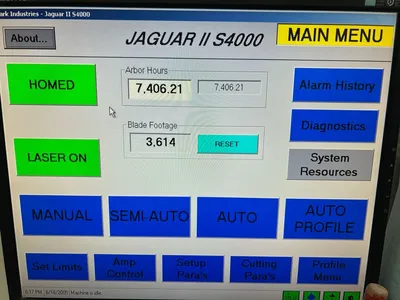 2006 PARK INDUSTRIES Jaguar II S-4000 Bridge Saws | STONE EQUIPMENT WAREHOUSE (4)