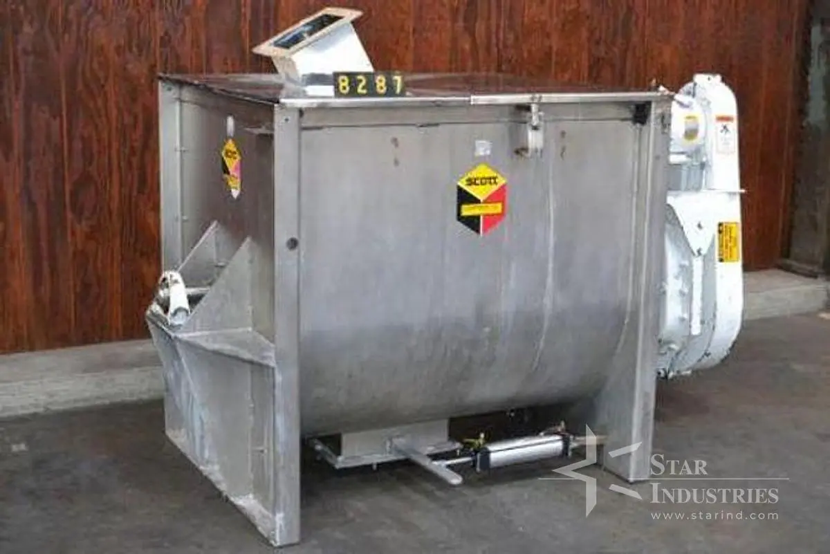 Used SCOTT SHM404 Ribbon Blenders | Star Industries #1253806