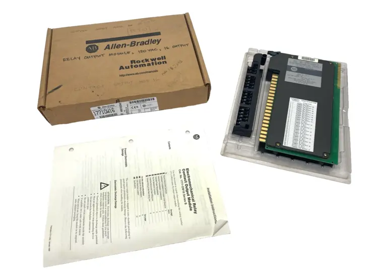 Used ALLEN BRADLEY 1771OW16, 1771-OW16 PLC Input & Output | Maverick Industrial Sales #1113328