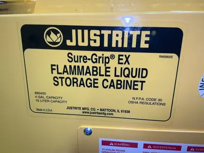 Used JUSTRITE 890420 Cabinets Ohio US | HGR 24 #1460139