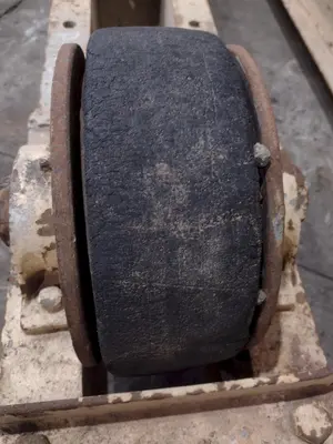 10 TON 20,000 LB RANSOME MODEL #WRD10 TANK TURNING ROLLS, 1 DRIVE & 1 IDLER ROLL: YOBRO #25073
