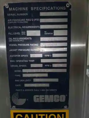 USED GEMCO CONVERTIBLE BLENDER