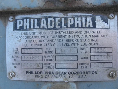 USED PHILADELPHIA 105 MHS