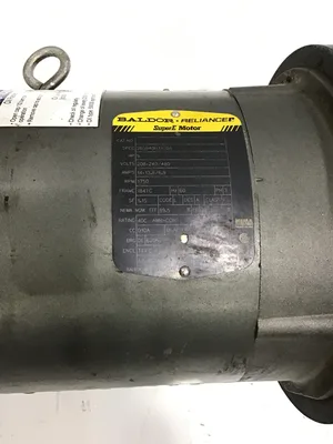 Baldor Reliance Super-E 5HP Electric Motor 184TC 1750RPM 208-240/480V 3PH