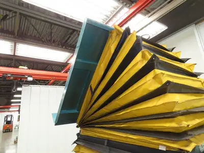 Advance Hydraulic Scissor Lift and Tilt Table 3500lb 48x48" 45° 36" Travel 120V