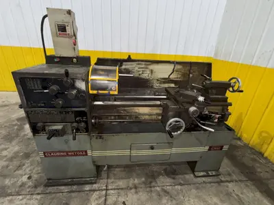 14" X 40" CLAUSING METOSA MODEL #C1440 TOOLROOM ENGINE LATHE, 1-5/8": YOBRO #23849