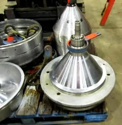 Alfa-Laval CRPX 714 HGV-14C peel oil separator, 316SS.
