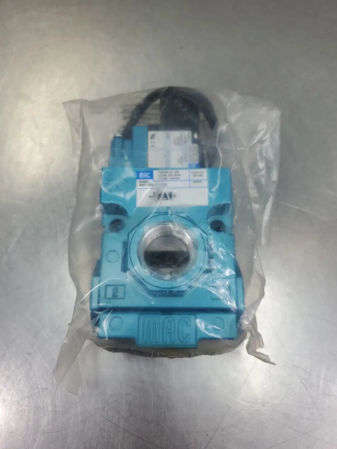 MAC VALVES 56C-33-111CA Solenoid Valve w/130B-111CAAA Module. 6A-11