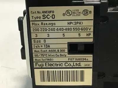 USED FUJI ELECTRIC SC-0 4NC0F0