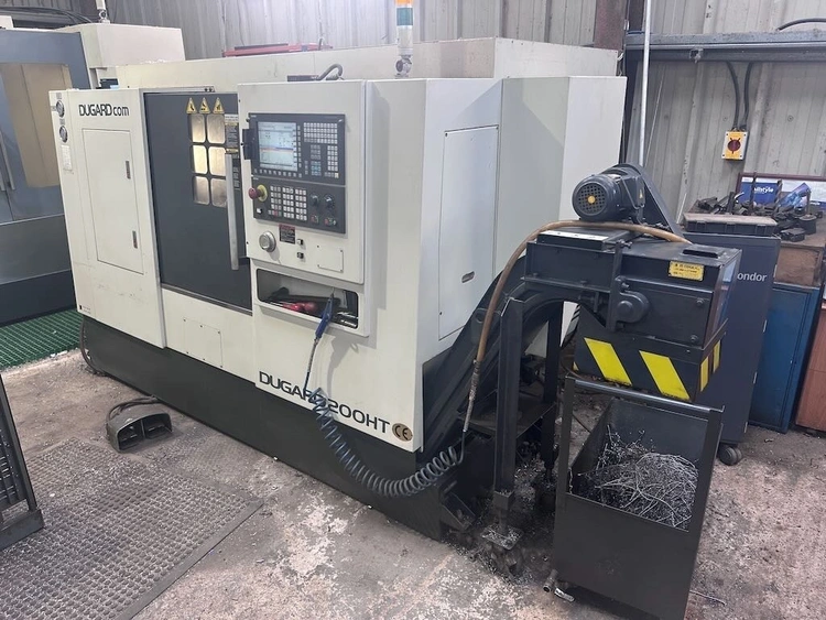 Used 2016 DUGARD 200HT CNC Lathes GB | Charter Auctions #1470007