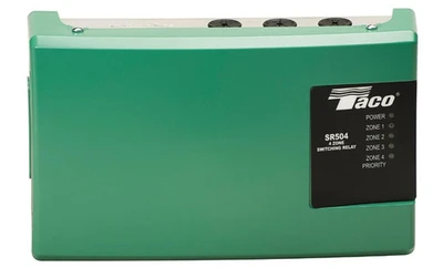 TACO SR504-4 4 Zone Next Generation Switching Relay, Expandable [New]