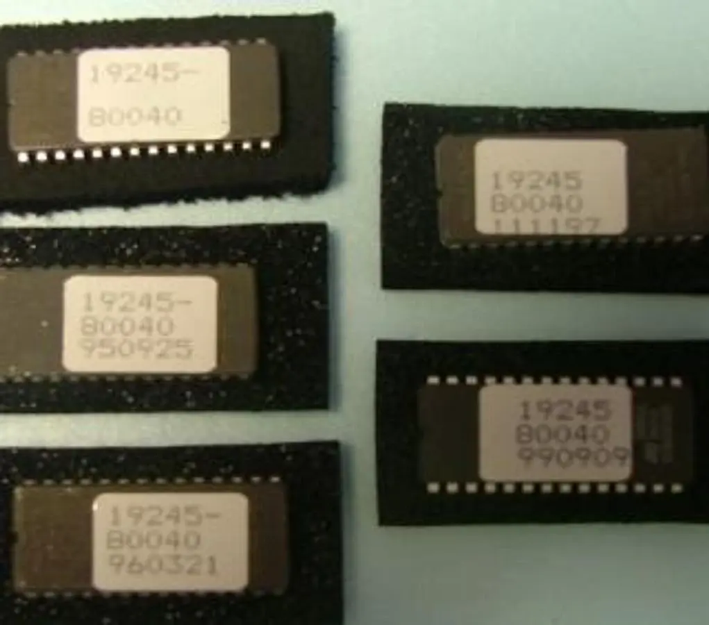 QTY. 5. HEWLETT PACKARD H UPGRADE CHIP MODEL: 1924...