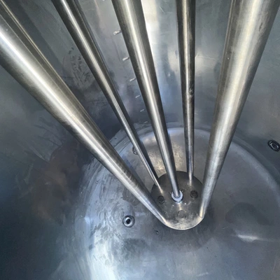 850L S/S Vertical Enclosed Shearhead Mixing Tank