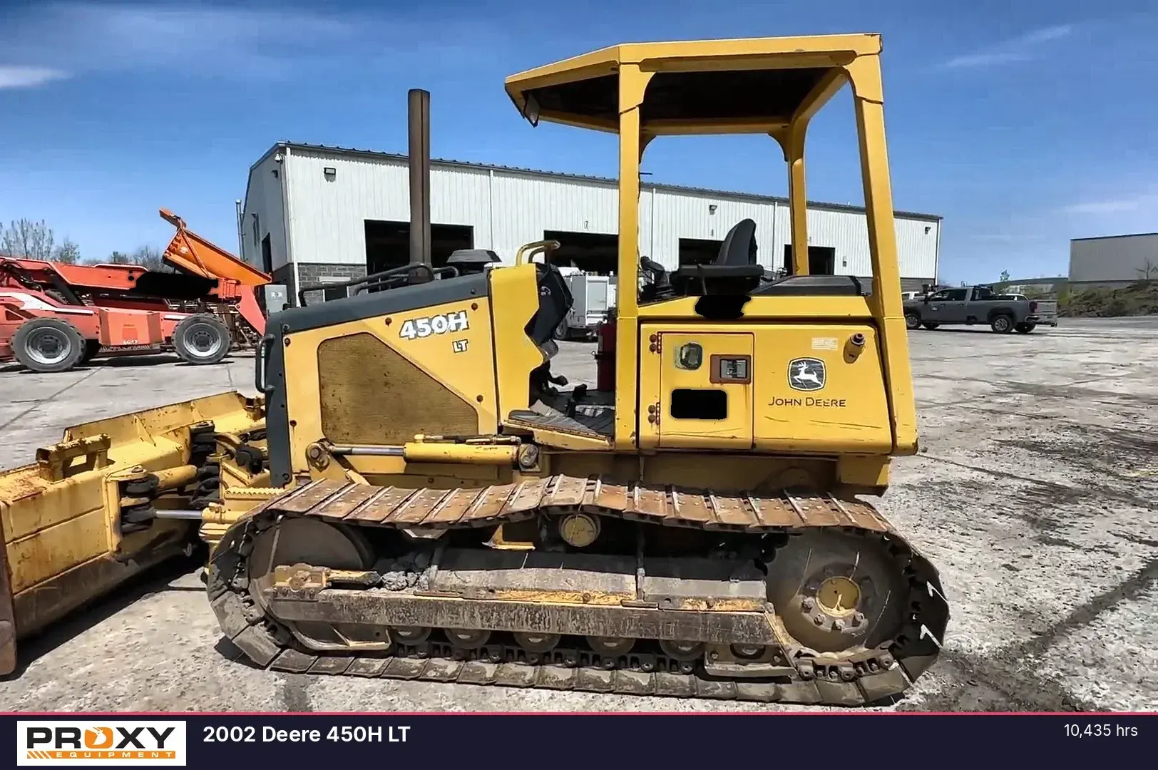 Used 2002 DEERE 450H LT Crawler Dozers Pennsylvania US | Proxy Equipment #1425935