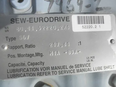 USED EURODRIVE S67