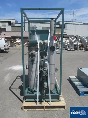 USED Pfaudler 100 Gal Pfaudler Reactor, Nickel 200, 100/35#