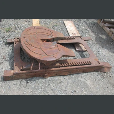 Single Axle Converter Dolly with Fifth Wheel Assembly