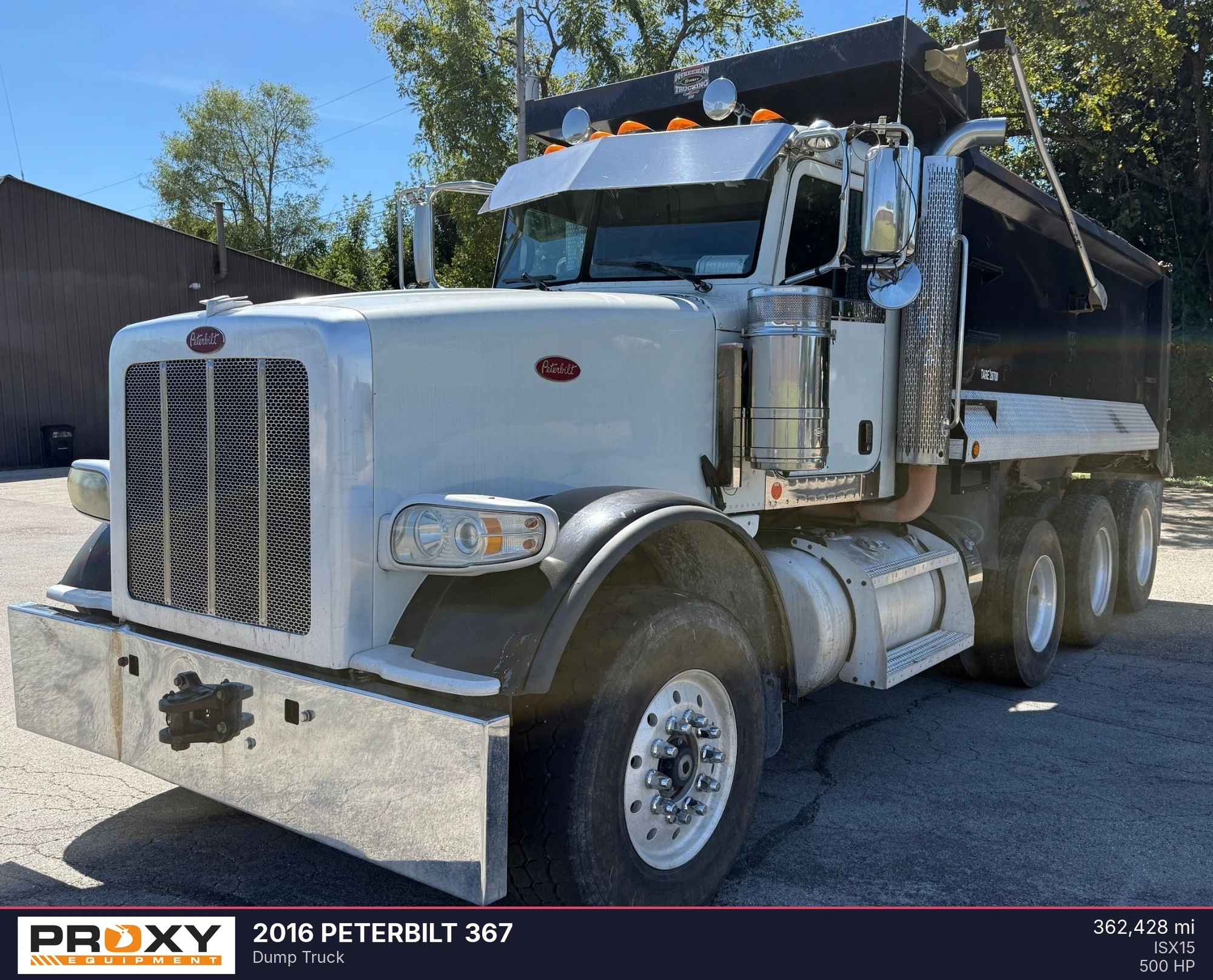 Used 2016 PETERBILT 367 Dump trucks Kentucky US | Proxy Equipment #1506184