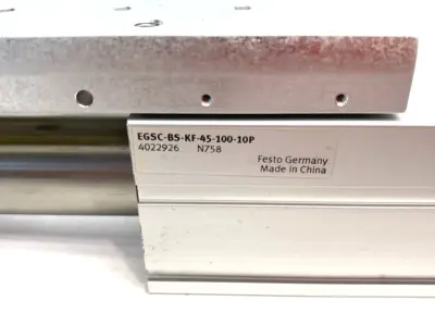 Used Festo Mini Slide 100mm Stroke Size 45 4022926 Linear Actuators Michigan US | Maverick Industrial Sales #1400958