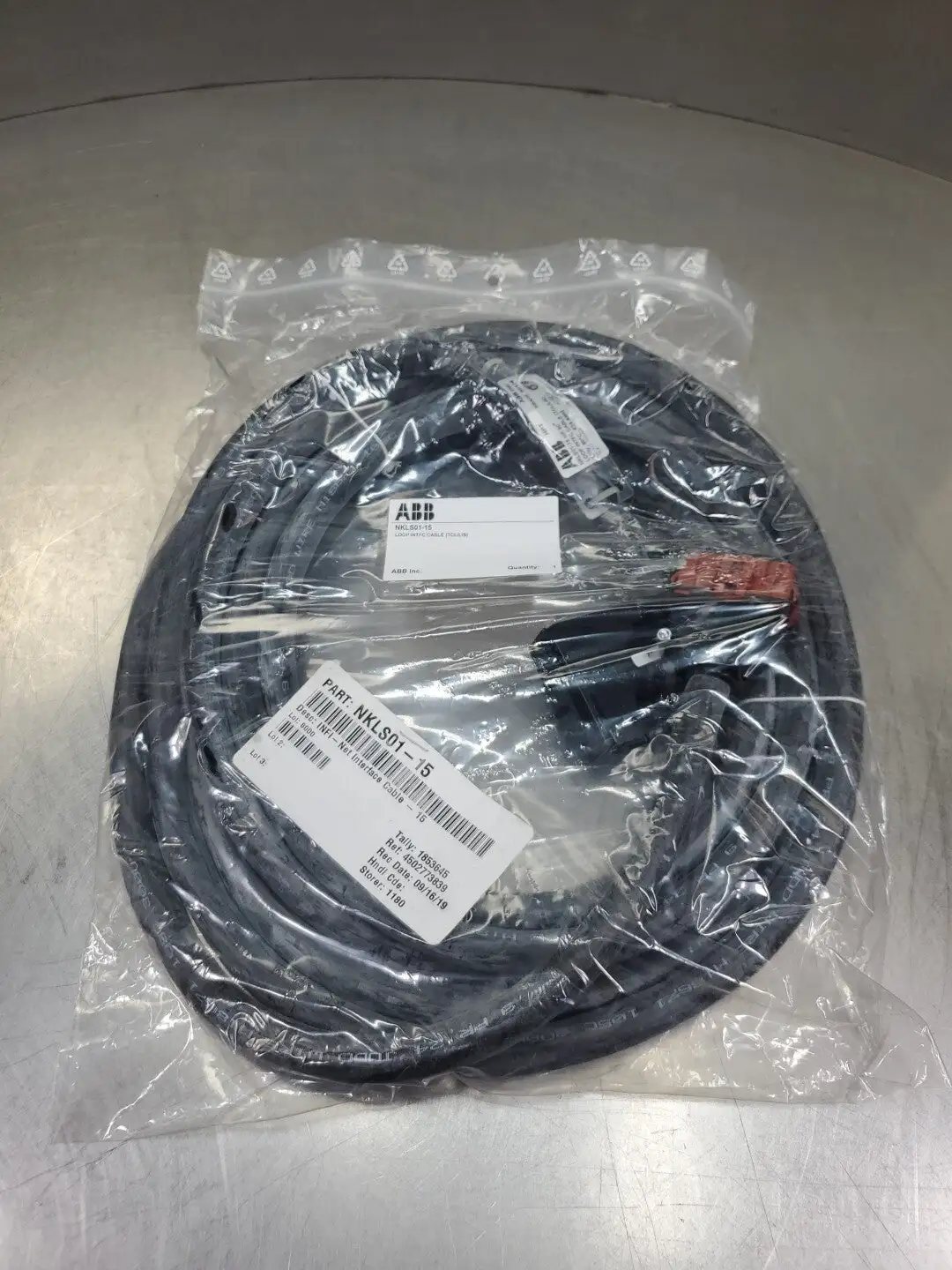 Used ABB NKLS01-15 Cable & Wire South Carolina US | Palmetto Automation #1319817
