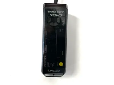 USED KEYENCE DIGITAL CMOS LASER SENSOR AMPLIFIER MAIN UNIT M12 4-PIN