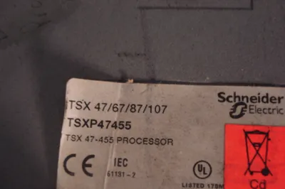 USED TELEMECANIQUE PROCESSOR MODULE TSXP47455