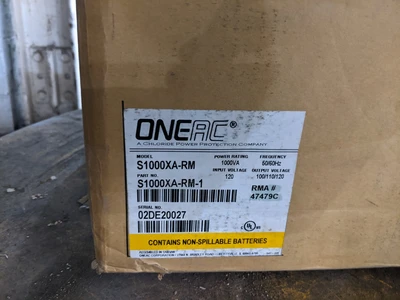 One AC Sinergy S1000XA-RM