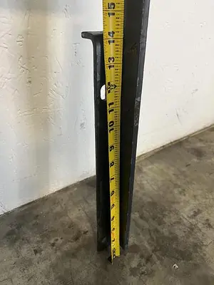 Forklift Load Backrest Guard 31" L x 2.5" W x 32 5/8" H