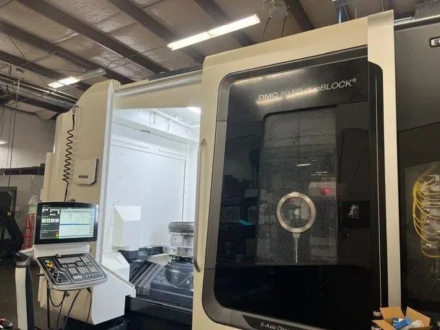 Used 2023 DMG MORI DMC 80FD DUOBLOCK Horizontal Machining Centers California US | Machinery Network #865444