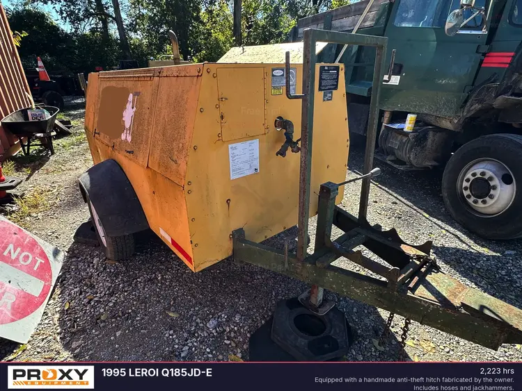 Used 1995 LEROI Q185JD-E Air Compressors, Portable Louisiana US | Proxy Equipment #1385256