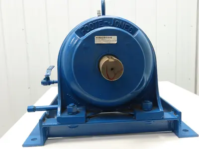 Foote Jones Inline Gear Reducer Drive with Motor Mount 244:1 Ratio