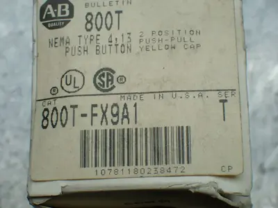 NEW ALLENBRADLEY 800TFX9A1