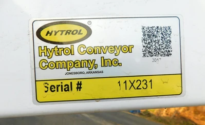 USED HYTROL INCLINED CONV. 18 X 16