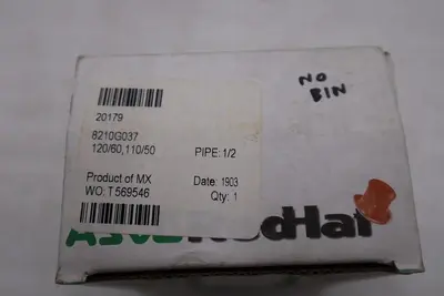 ASCO Stainless Steel Solenoid Valve 8210G037 NEW IN BOX STOCK GF-81A