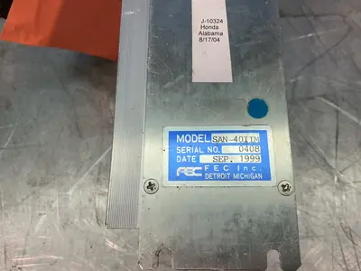 Used 1999 FEC INC SAN40II Servo Drives Ohio US | HGR 24 #1300006