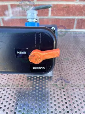 USED HAYWARD CONTROLS EVR6 D SOLENOID VALVE 115 V W/ HAYWARD 3" TRUE UNION BALL VALVE