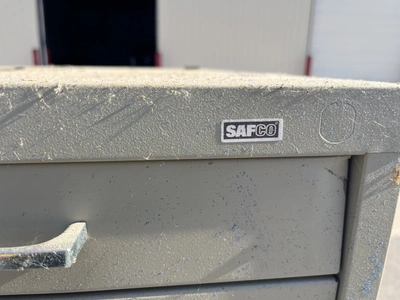 USED SAFCO METAL STORAGE CABINETS