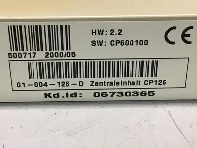 USED DEMAG CP126 01-004-126-D