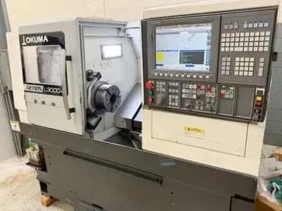2018 OKUMA GENOS L3000-E CNC Lathes | Toolquip, Inc. (3)