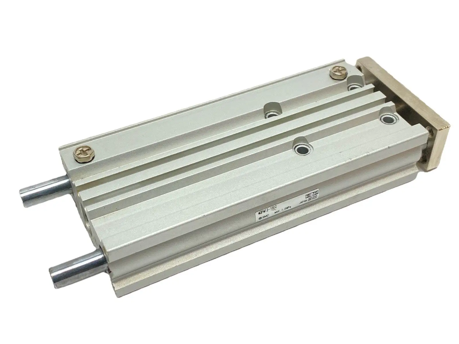 MGPM12-100Z | SMC  Compact Guide Cylinder 12mm Bore 100mm Stroke - Used