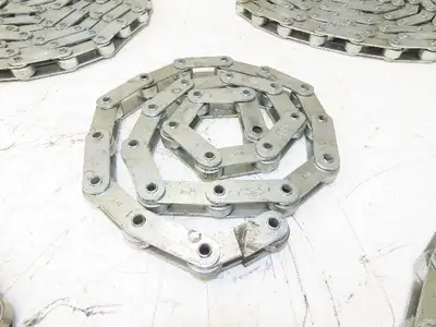 ZMC 250 Conveyor Attachment Roller Chain 50mm Dbl Pitch 5 Piece Total 18.825m