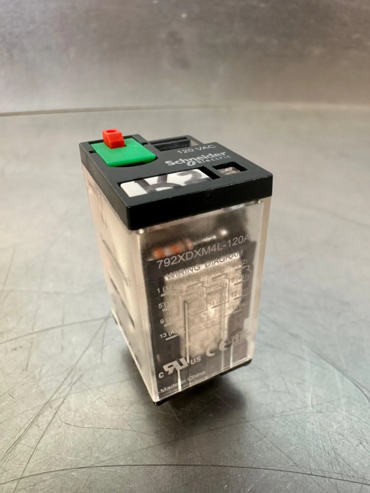 Schneider Electric Relay 792XDXM4L-120A (4D-24)