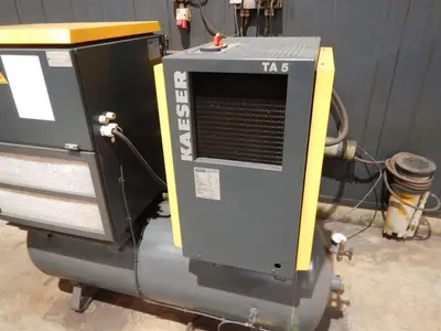 USED KAESER SX4 + DRYER SCREWCOMPRESSOR