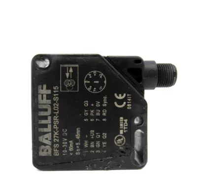 USED BALLUFF BFS-27K-PSR-L02-S115 SENSOR BFS27KPSRL02S115