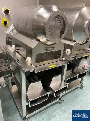 USED Bohle 25, 50 & 75 Liter LB Bohle Tripan Coating Pan Drums