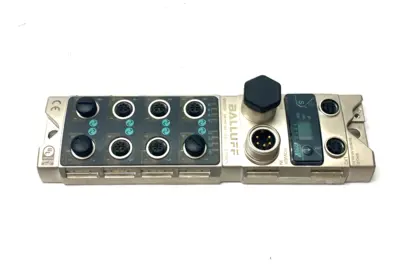 USED BALLUFF SILVER LINE I/O LINK MASTER NETWORK BLOCK BNI PNT-508-105-Z015
