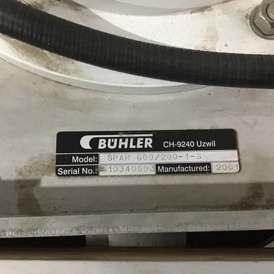 Buhler Spar 600/200-1-S MPN: 713308 Tank Mixer 24VAC 0-70° Range