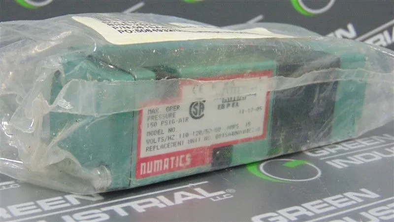 Numatics 081SA400K046T30 Solenoid Valve no box New