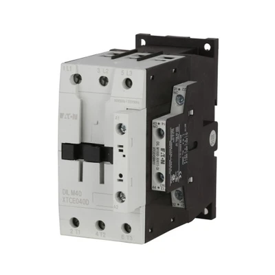Eaton XTCE040DS1A XT IEC Contactor, 40A, Side-Mounted, 110 Vac 50 Hz, 120 Vac [New]