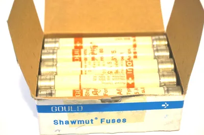 10 NEW GOULD SHAWMUT A6Y5-1 FUSES A6Y51